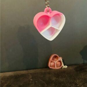 2 Fidget Pop It Key Chains